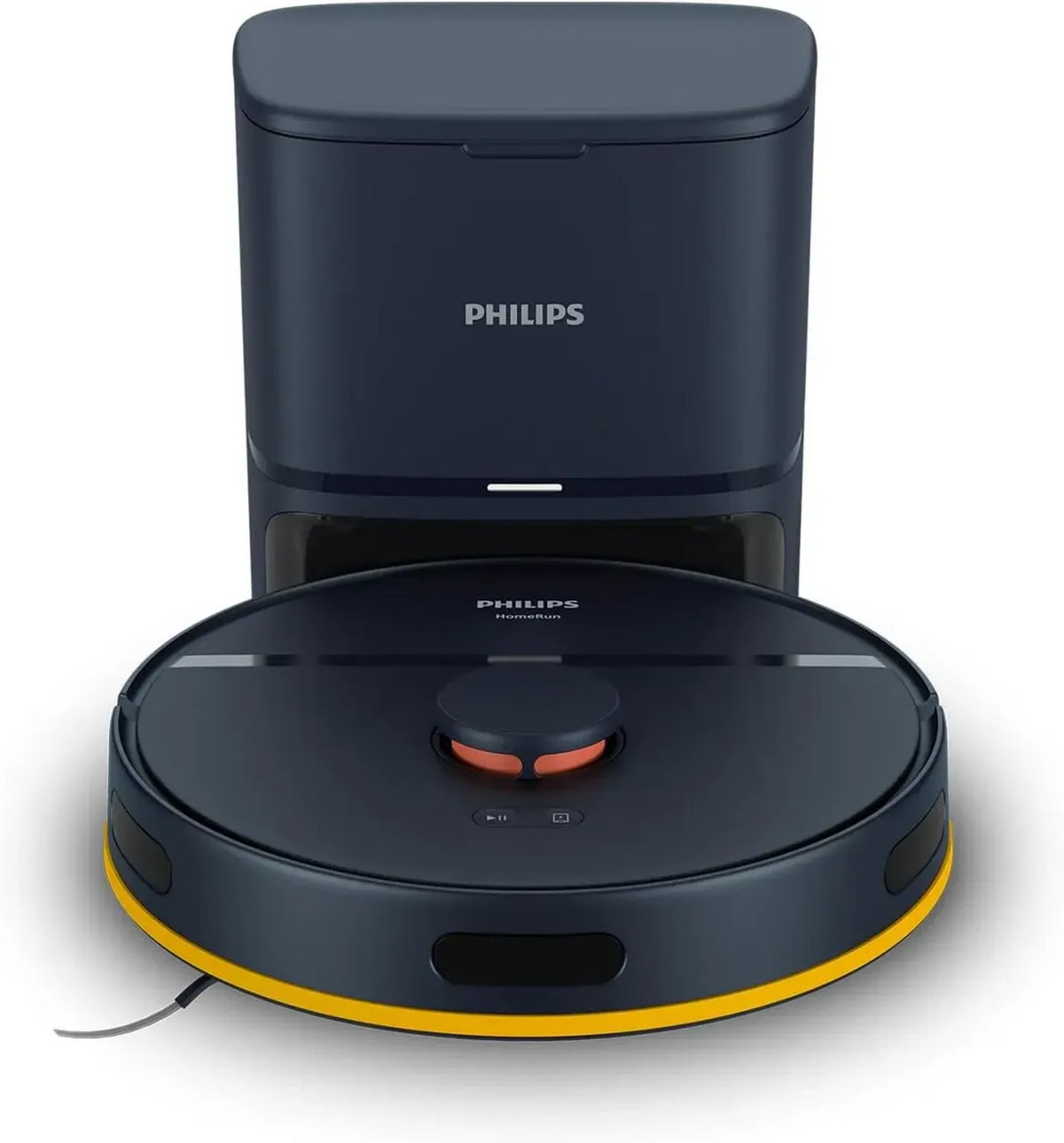 Robot Aspirapolvere e Lavapavimenti Philips 2-in-1, 2700Pa, Laser, App, Stazione Svuotamento