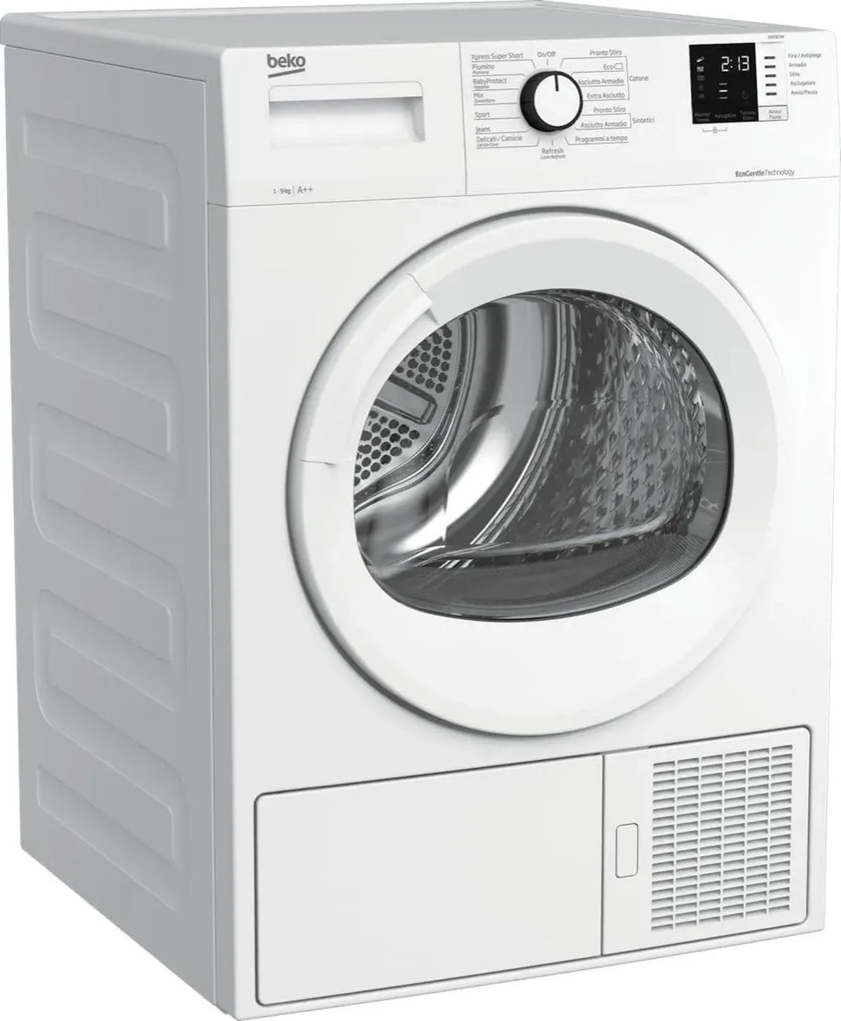 Beko DRX923W - Asciugatrice 9 Kg con Pompa di Calore Classe A++