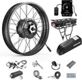 Kit di Conversione Bici Elettrica BAFANG 48V 1000W - Motore Posteriore G062 per Ruote 20' 26' con Batteria e Display Opzionali - Adatto per Pneumatici Fat su Spiaggia e Cruiser, Forcella 175mm