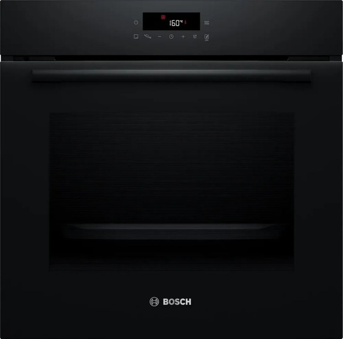Bosch HBA572BB4 - Forno da Incasso, Serie 2, 60 cm, 71L, Autopulente, Autopilota, Aria Calda 3D, LED Touch, Nero