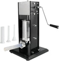 Insaccatrice Verticale in Acciaio Inox con 3 Imbuti e 2 Velocità - Macchina Professionale per Carne
