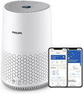 Purificatore d'aria Philips Serie 600, HEPA filtrazione avanzata, sensore intelligente, copertura 44m², controllo App, bianco