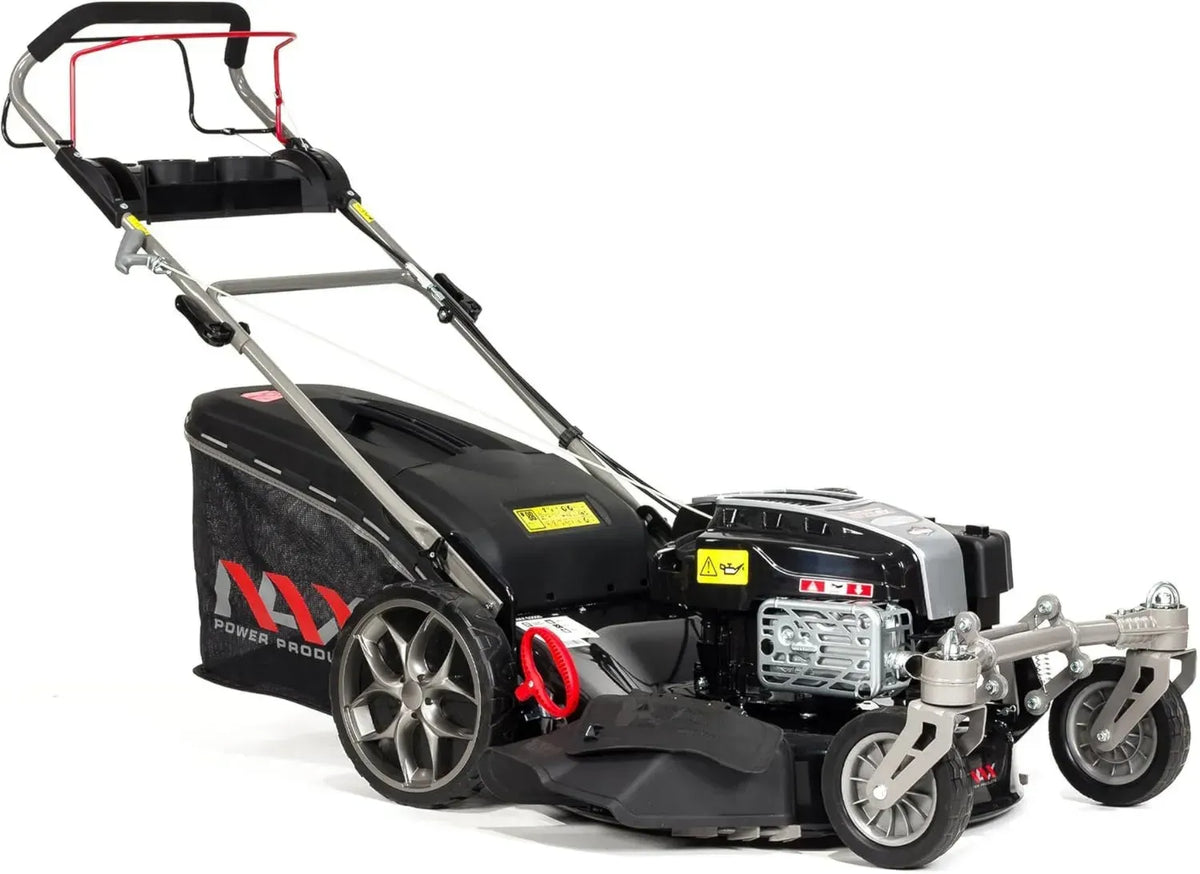 Tagliaerba a Scoppio NAX 5000S con Motore Briggs & Stratton 875EXi, Larghezza 56 cm, Cesto 75L
