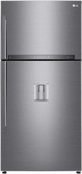 Frigorifero Doppia Porta LG 592l Classe E, Wi-Fi Thinq, Door Cooling, Dispenser Acqua, Inox
