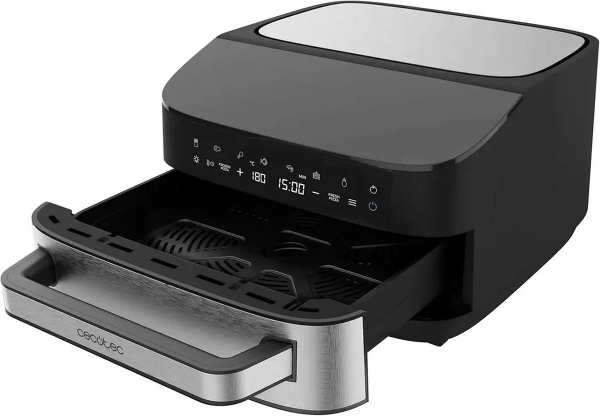 Forno Elettrico per Pizza 2200W con Schermo Tattile e Pietra Refrattaria