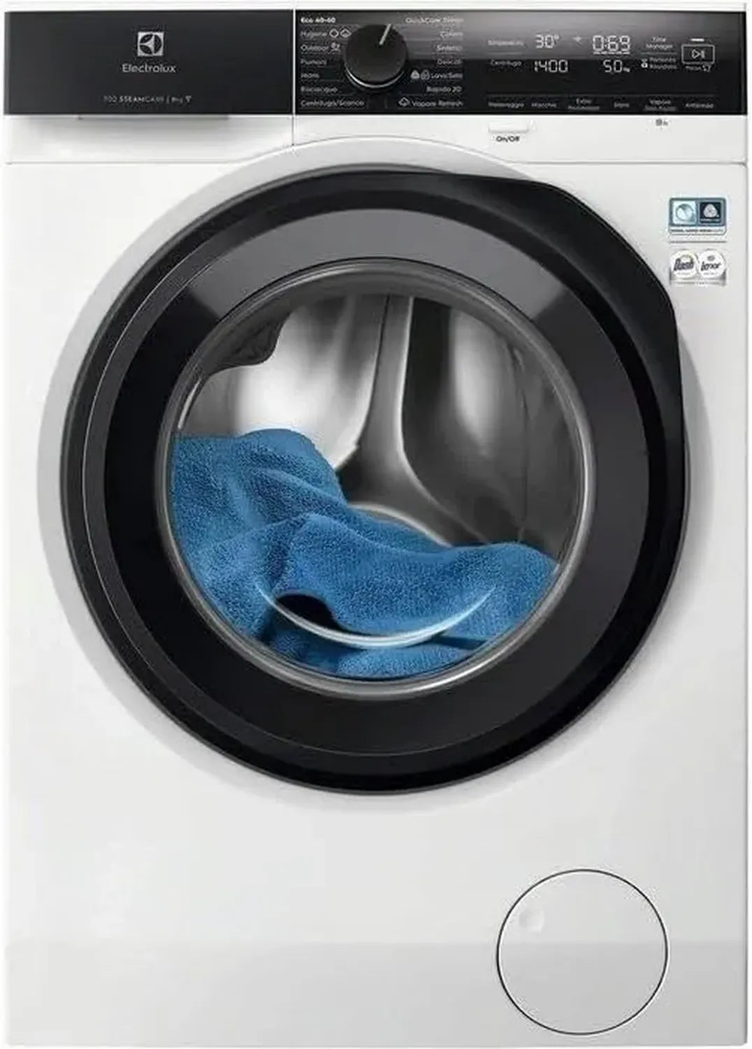 Lavatrice Frontale Electrolux 9kg 1400 giri Classe A con SteamCare e WiFi